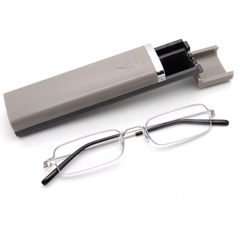 

Висококласні ультралегкі безгвинтові окуляри для читання з тонкою оправою, легкі, супереластичні, високої чіткості, що блокують синє світло +2.5