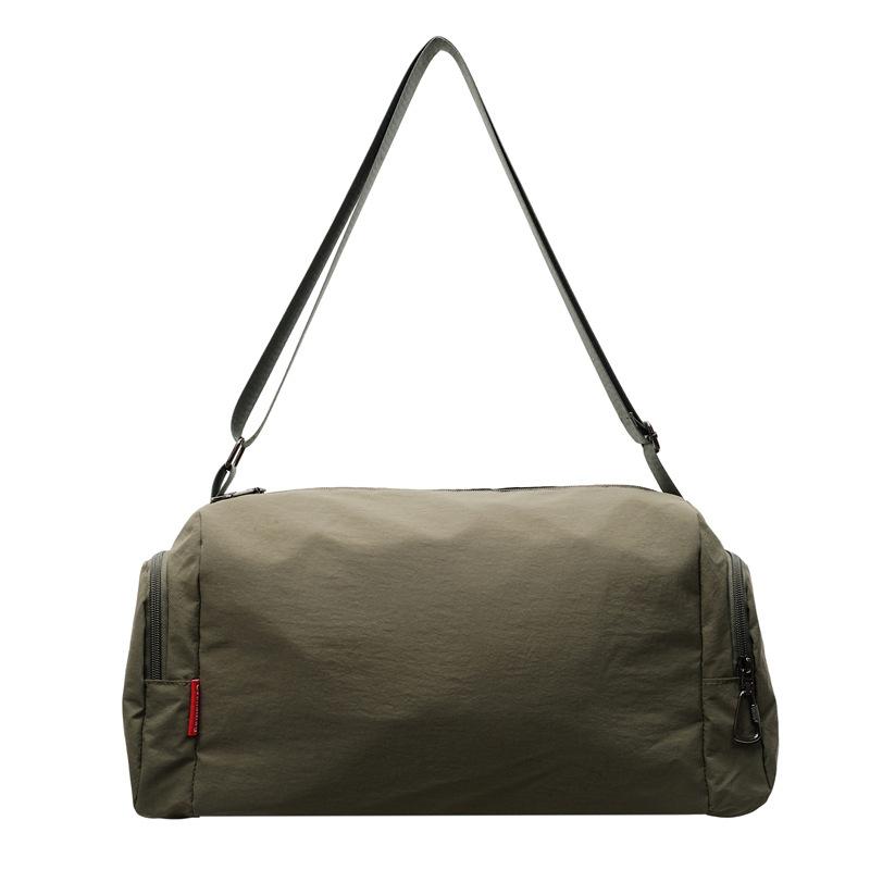

Short-trip travel bag, swimming and fitness sports bag, yoga commuting casual toast bag, simple and versatile crossbody bag 40*20*23 зелёный