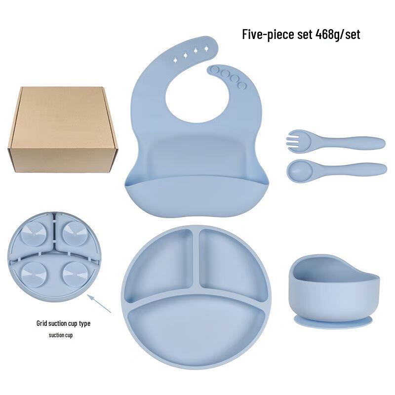 Minana Baby Silicone Feeding Set