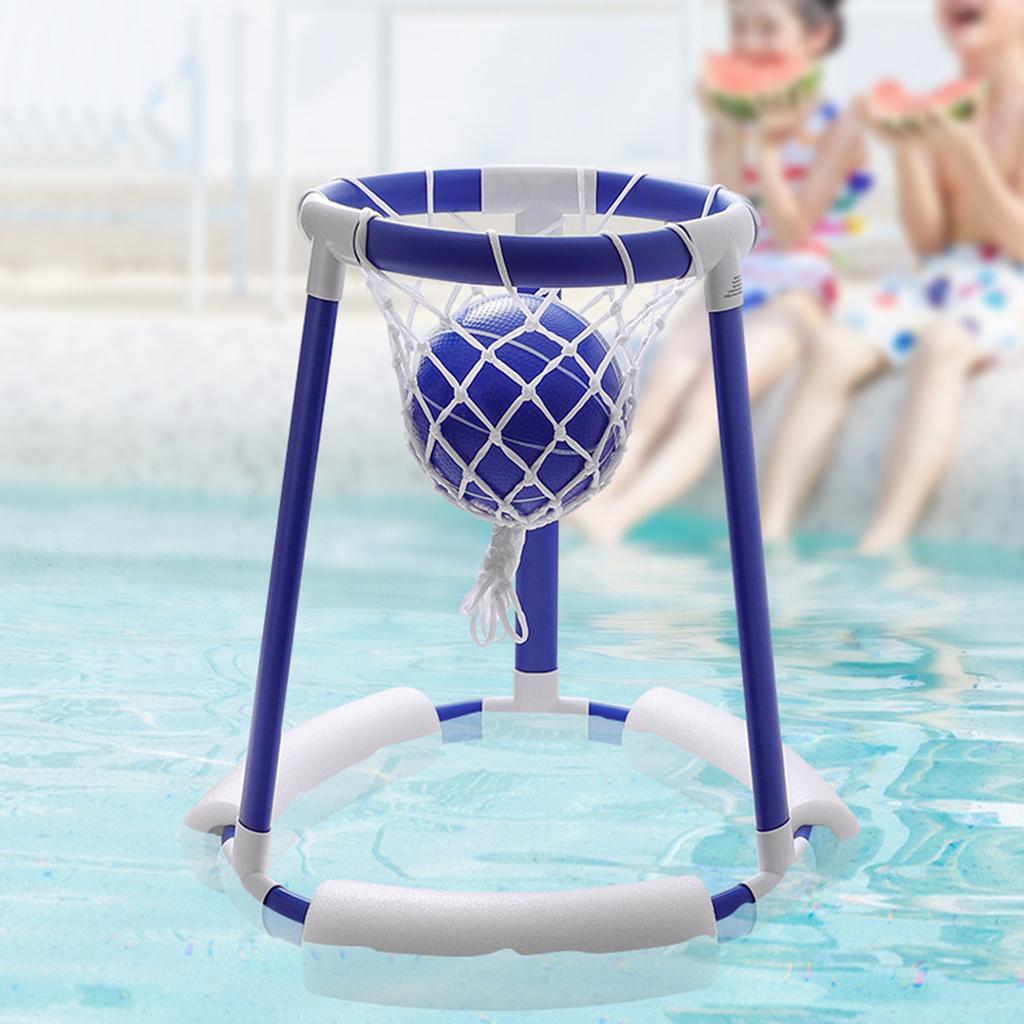 Pool Basketball Hoop Toy Floating Basketball Pool Game Swimming Pool Floats Toy Outdoor Water Play Toy Enduring