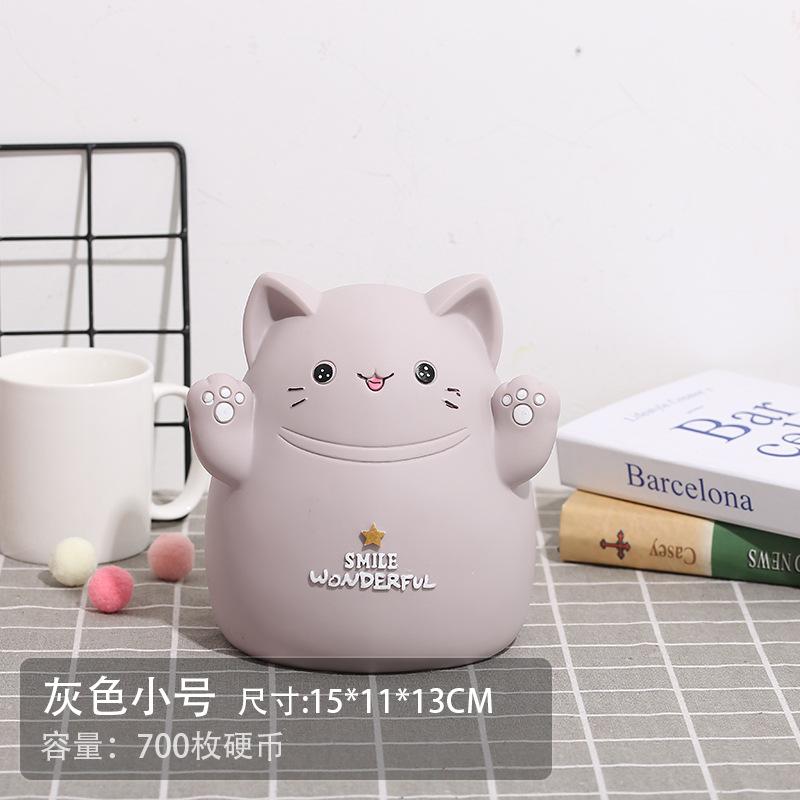 Cartoon Cat Piggy Bank Children Piggy Bank Creative Cute Animal Home Decoration Birthday Gift Saving Box  Money Box DXUIALOI
