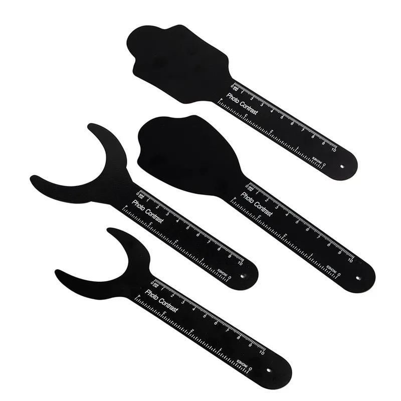 

Dental Oral Photo Comparison Board Black Background Board Dentist Orthodontic Tools Kit