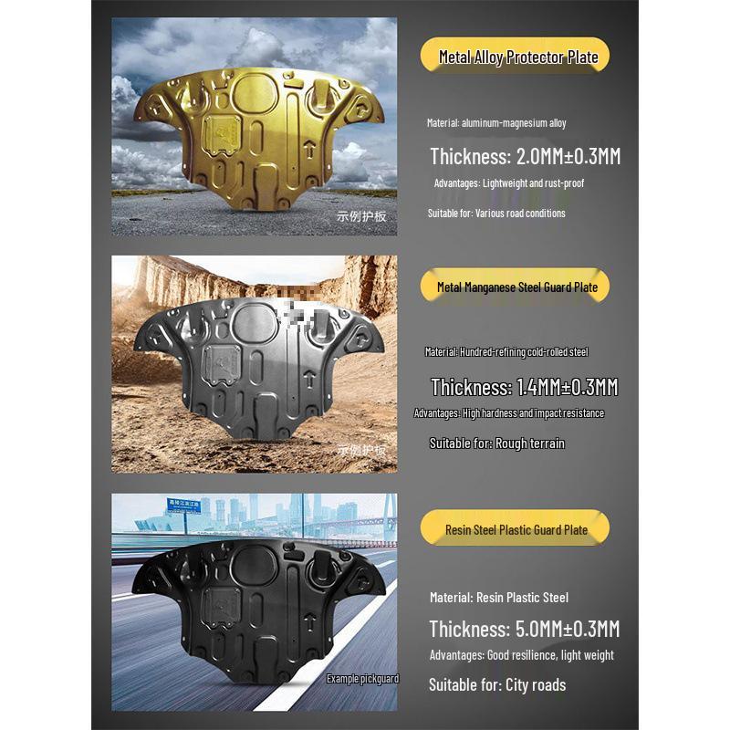 Cadillac XT4 Engine Splash Shield for CT5/XT5/SRX/CT6/ATS/XTS Chassis Modification