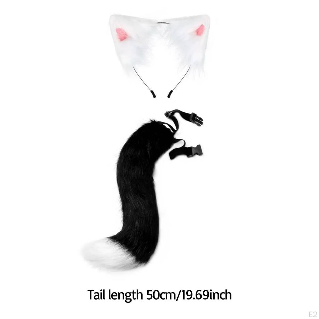 and Tail Set Animal Cosplay Costume for Birthday Stage Performance