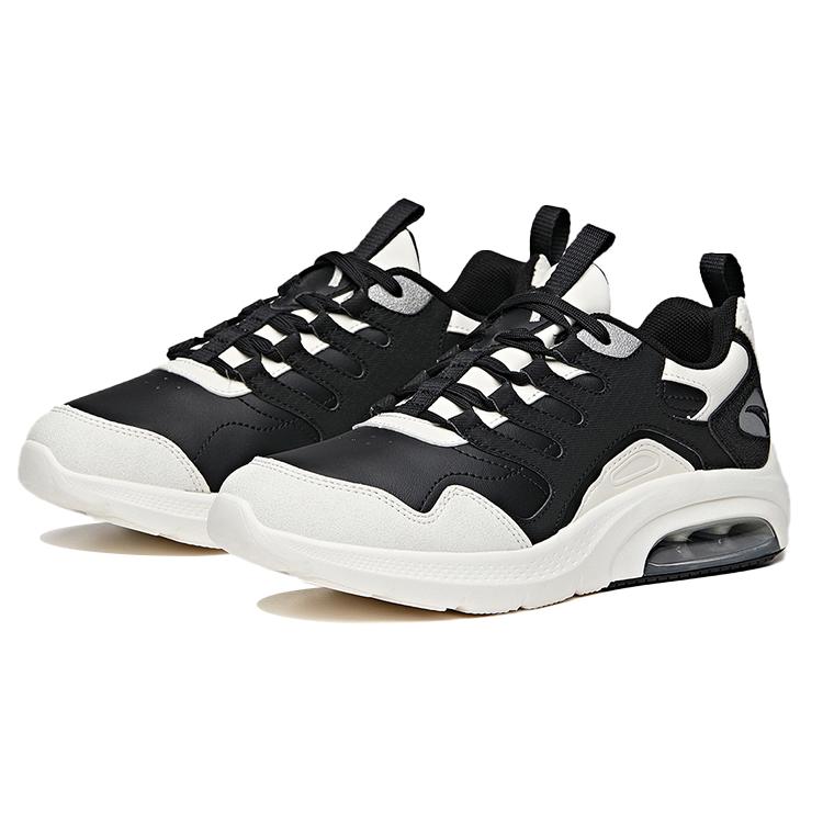 ANTA Training Shoes Women's Low top Black/Ivory White/Silver 12947776-4