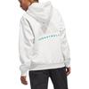 Adidas Basketball Hoodie Unisex Light Gray IZ4912