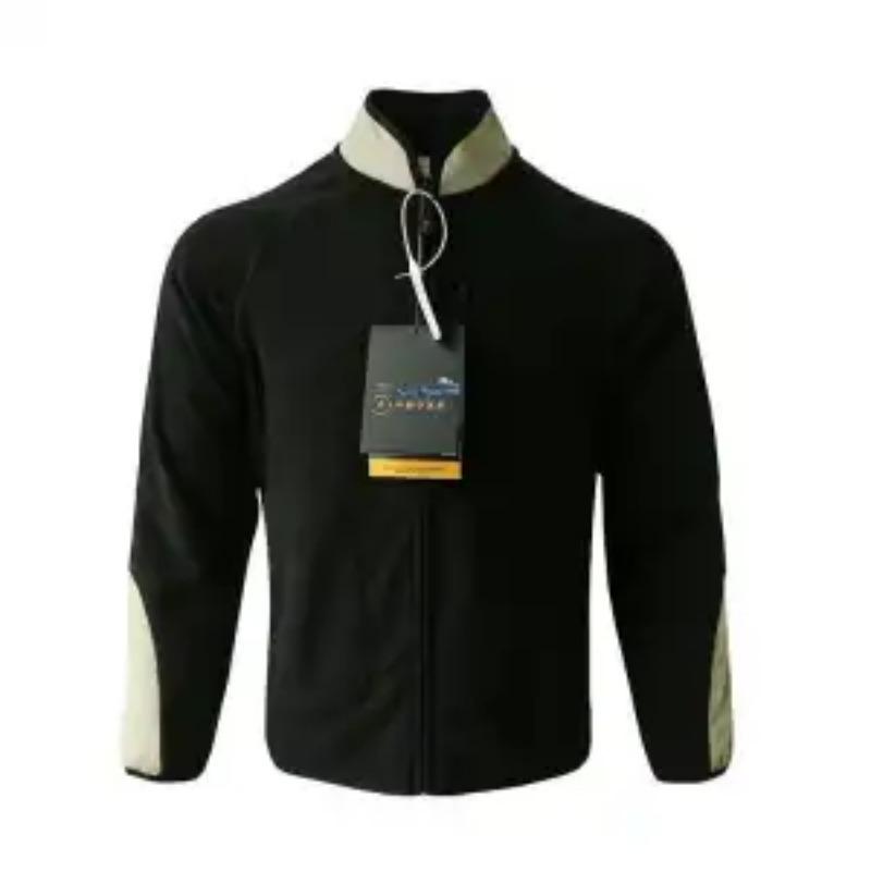 Herr Höst Vinter Par Ståkrage Dragkedja Utomhus Sport Fleecejacka Bas Varm Fleecejacka