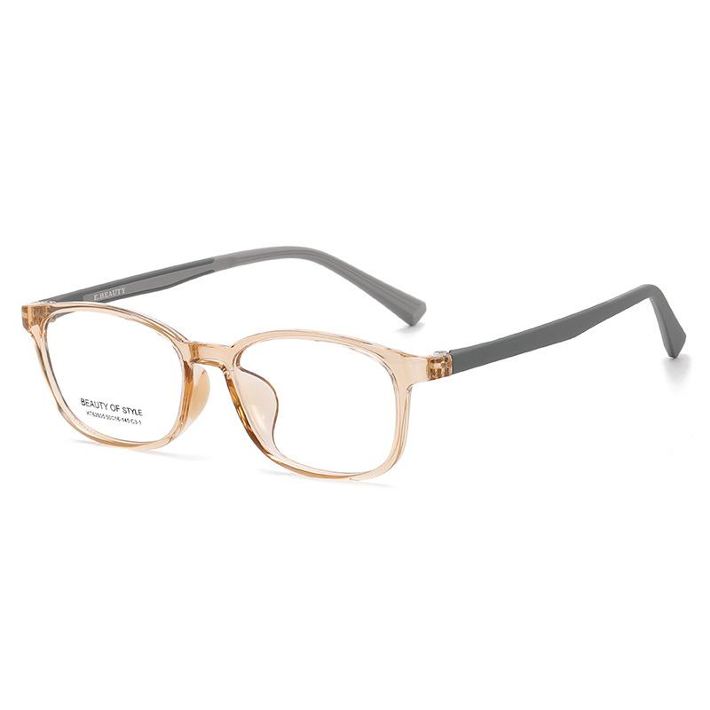 JYL TS Women's Square Optical - Literary Trendy Myopia-Ready Frames GTP-KT62605