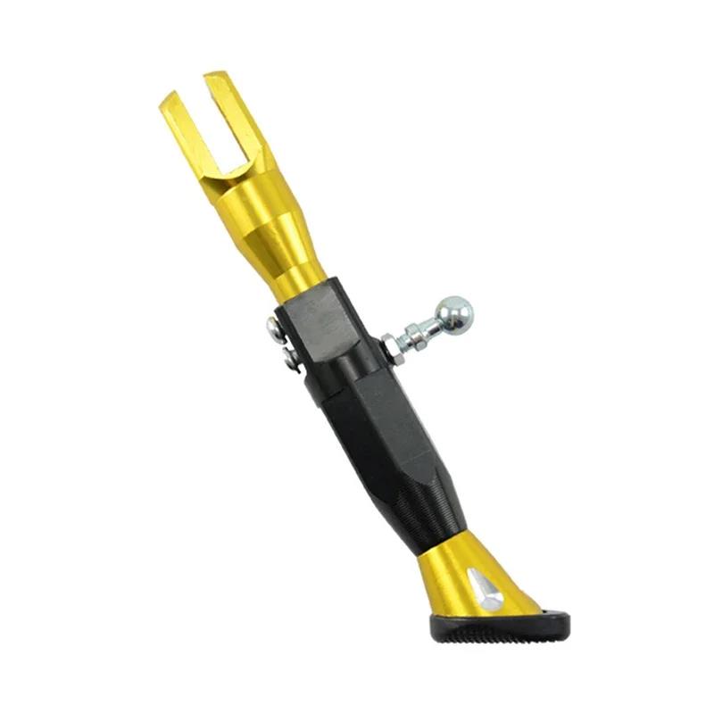 Hot sale Adjustable Motorcycle Metal Foot Bracket Kick Side Durable Corrosion Resistant Scooter Stand Accessories