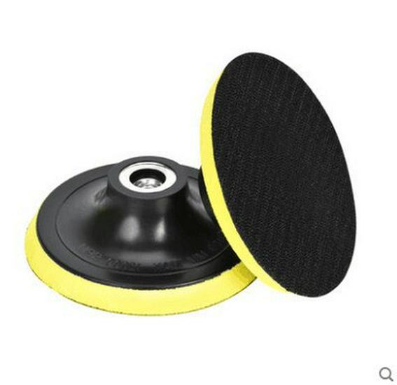 5-Inch Self-Adhesive Flocked Sandpaper Discs for Pneumatic Grinder - Perfect for Sanding, Polishing, and Woodworking Furniture.