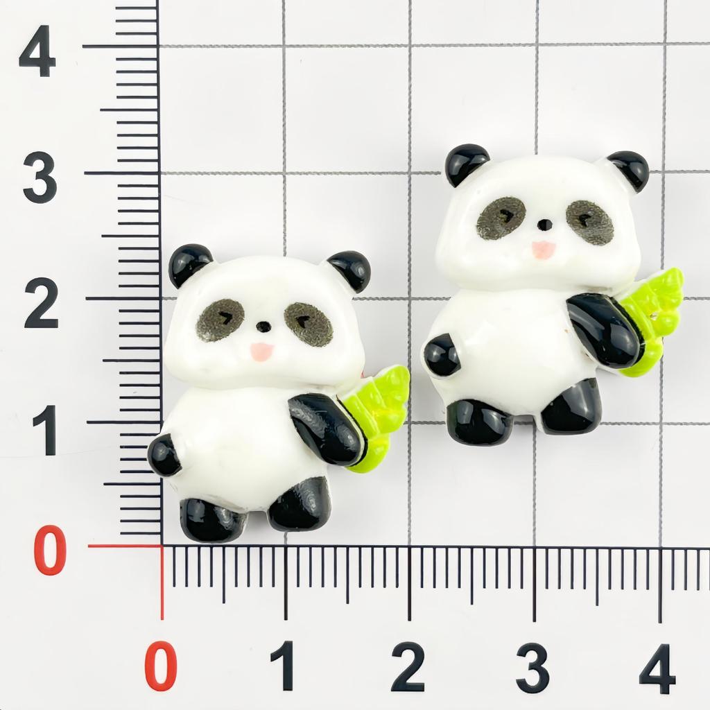 Cute Cartoon Bear Resin Hair Clip & Phone Pendant Set