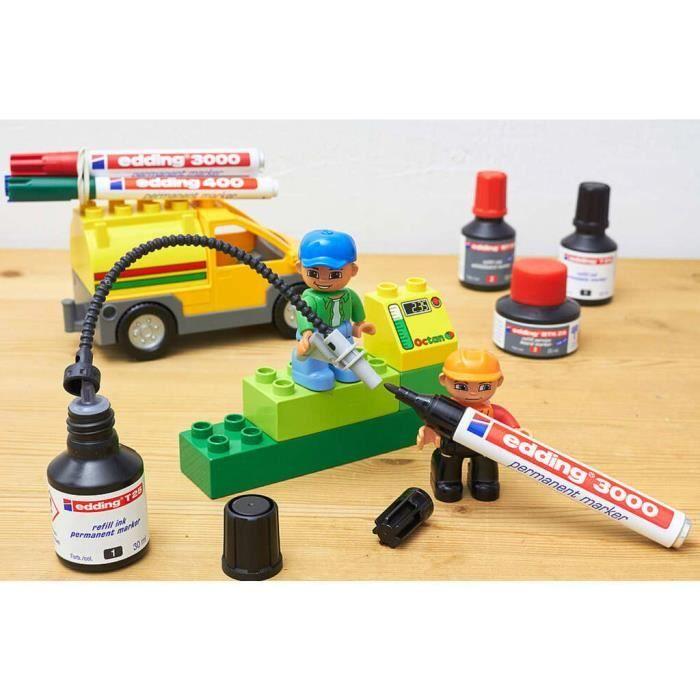 Edding Marqueurs indélébiles 10 pcs Multicolore 3000