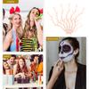 6Pcs Artificial Antler Branches Coral Design Fake Twig Decor for Halloween Party Home Vase Filling DIY Craft Layout Props