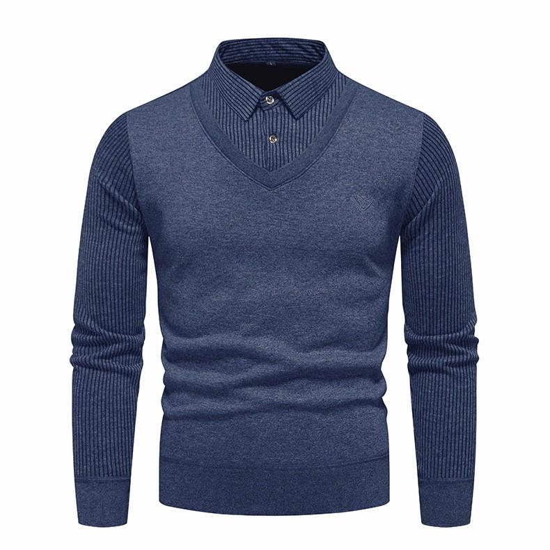 Men's Fall and Winter Slim Knit Sweater