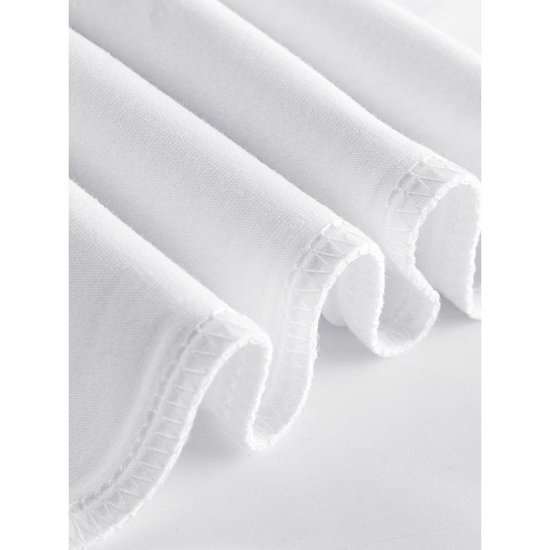 European Size [Plus Size Graphic Tee] White Rolled-Sleeve Women's Plus Size T-Shirt Featuring Bold 'JUST DIVORCED' Print