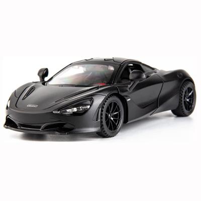 1:32 McLaren 720S Toy Model Car, Zinc Alloy Pull Back Car with Sound and Light and Body Door Opened, Toy Car for Kids Boy Girl Gift