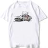Retro Germany EUDM - E34 M5 Tshirts Summer Men Short Sleeve Old Legend E30 M3 Classic Car T-Shirt Boy Casual Tops Man White Tees