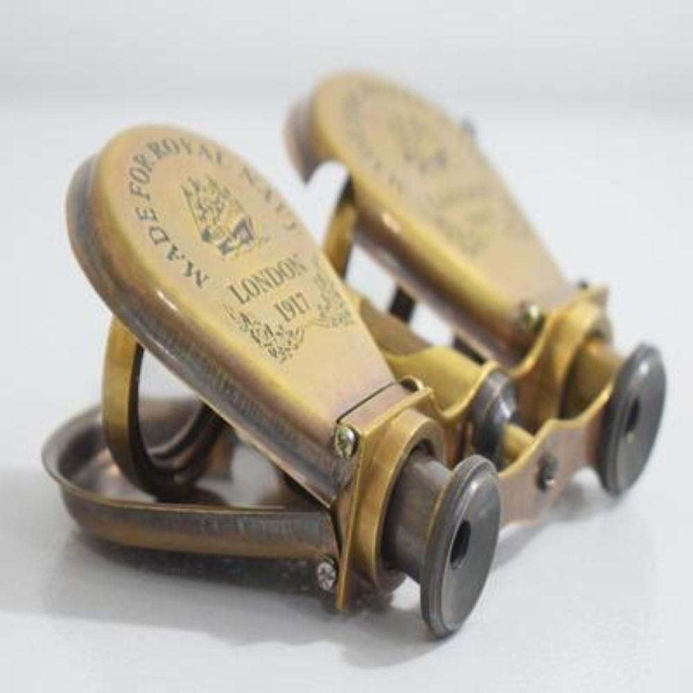 Antikes Messing-Monokular-Fernglas-Teleskop, Vintage-nautisches Fernrohr