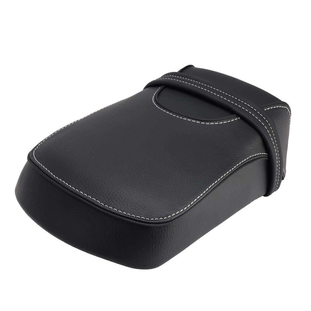 Rear Seat Passenger Cushion Flat Black Fit For Indian Super Scout Sixty Bobber