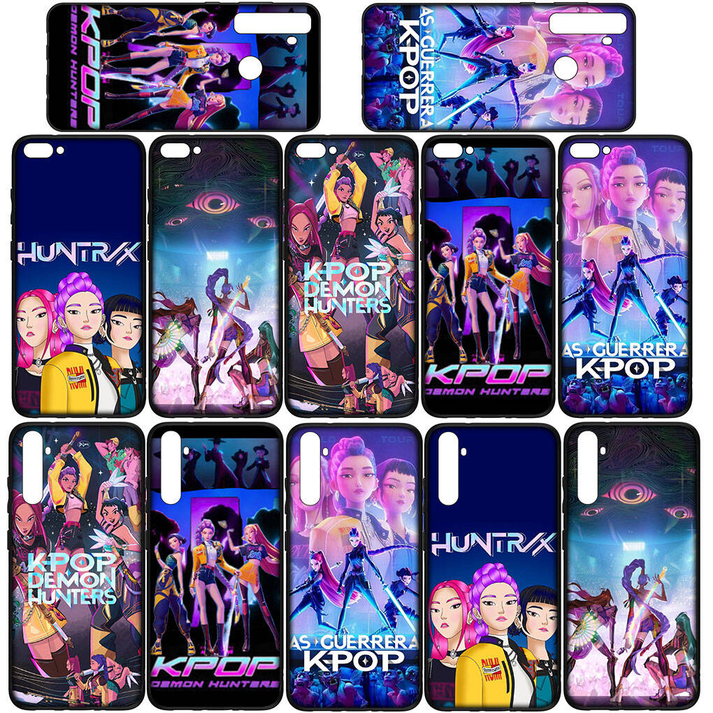 Für Samsung Galaxy S25 S24 S23 S22 Ultra FE Plus A17 A37 A57 A56 A55 A06 A16 A15 A36 A26 A35 A05 A25 A54 A34 Hülle Rumi KPopZoey Dämon X Jäger Mira