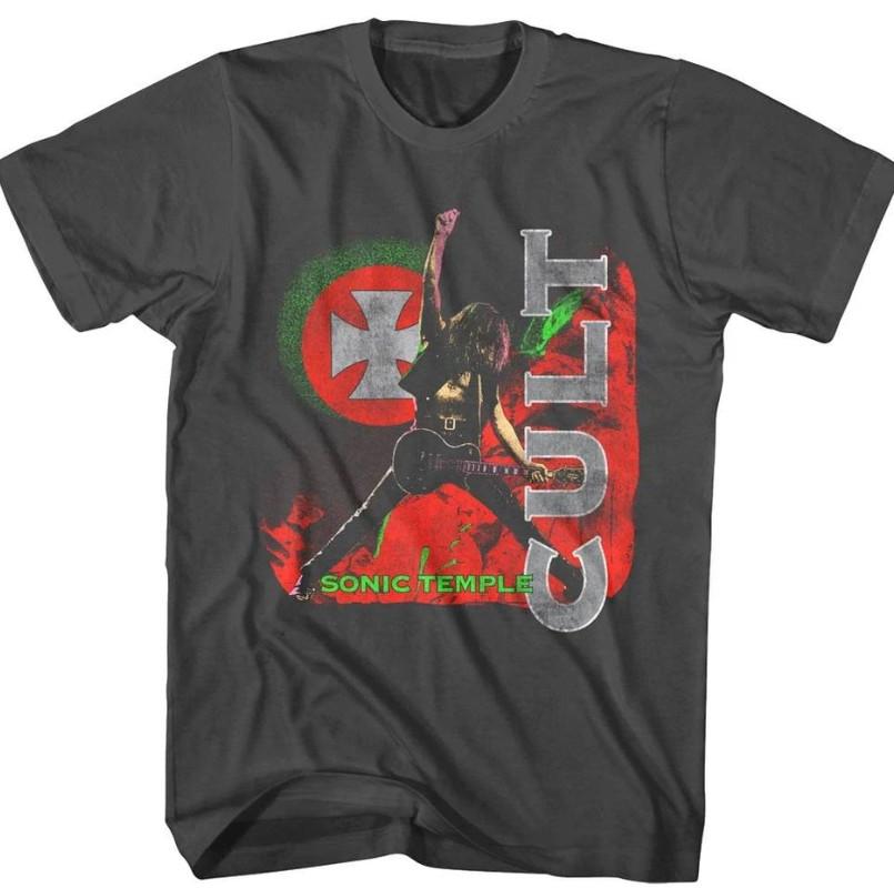 

The Cult Sonic Temple Album Cover Men039s T Shirt Unisex T-Shirt XXXL