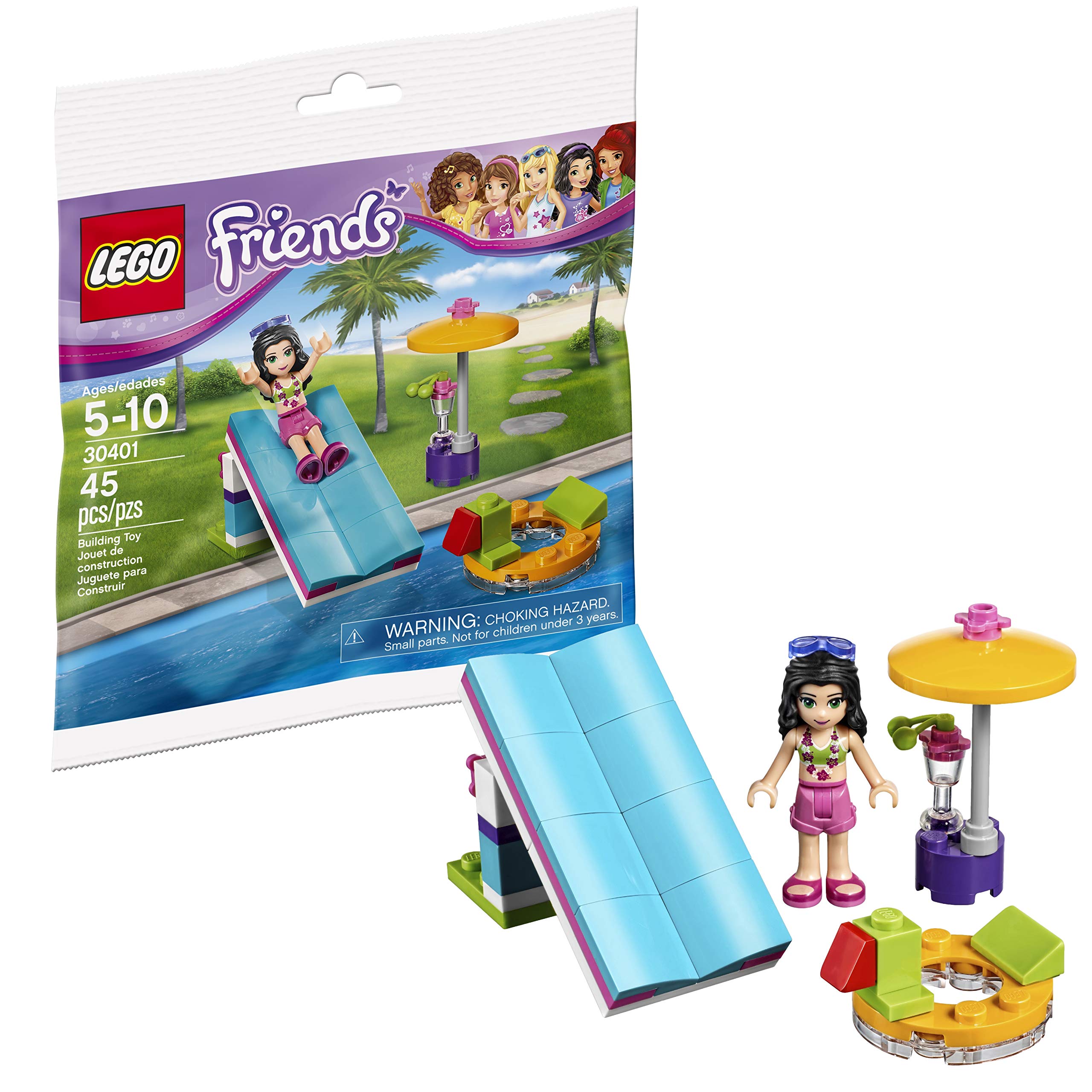 

LEGO Friends Pool Foam Slide Mini Set #30401 [Bagged]