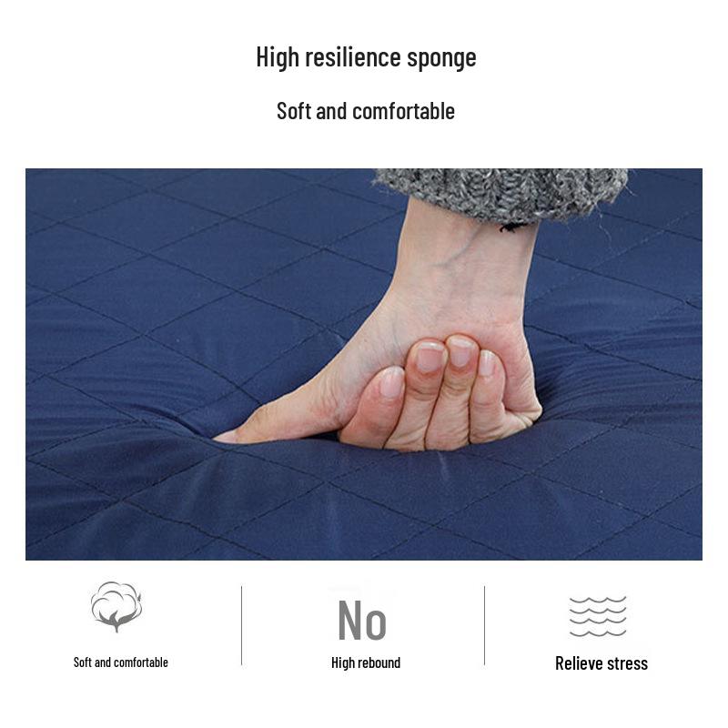 Thickened Sponge Folding Nap Bed - Portable Office, Household, or Hospital Use