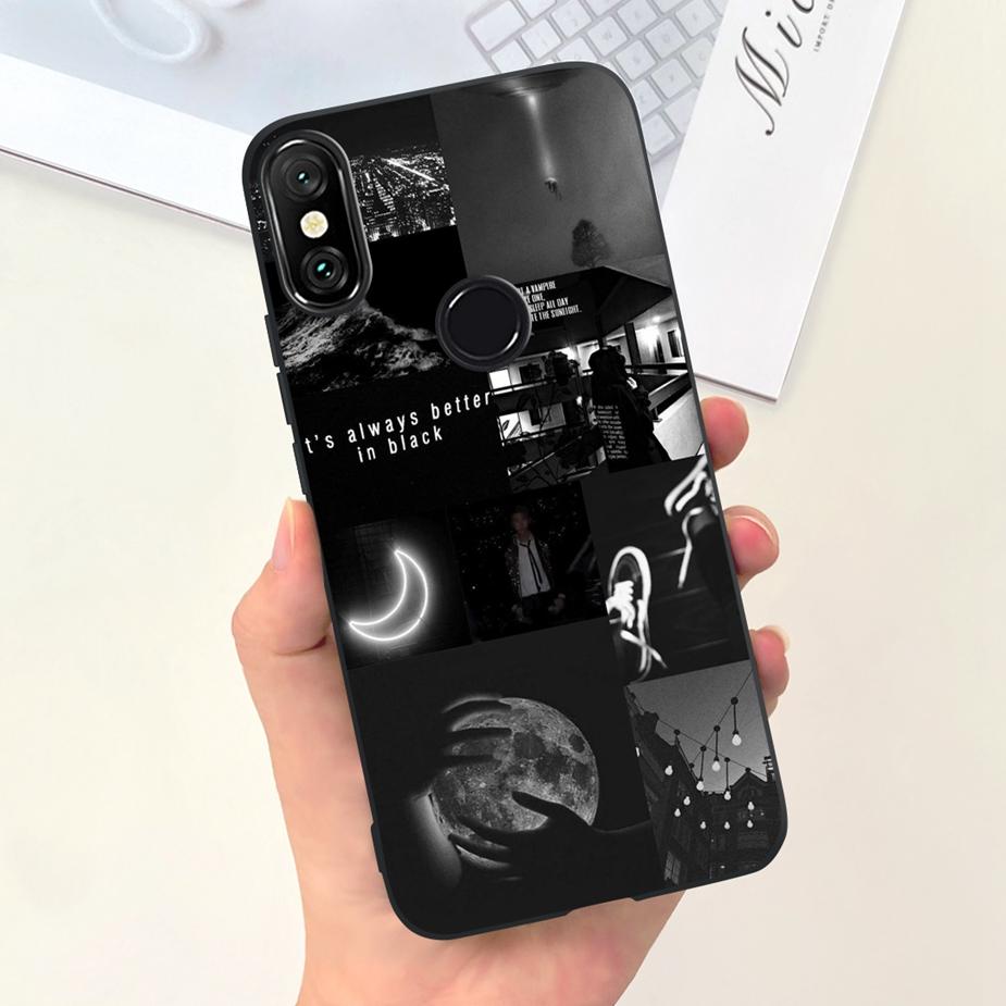 For Xiaomi Redmi 6 Pro Case Cute Dinosaur Cartoon Cover Soft Silicone Phone Case For Xiaomi Redmi Note 6 Pro Note6 Fundas Bumper