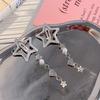 Sweet Cute Star Fringe Pendent Hair Clip Hairpin Colorful Pentagram Bb Clips Barrettes For Girls Dopamine Y2K Hair Accessories
