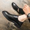 Fashion 2024 New Men Business Casual Shoes Comfortable Lace-Up Men Dress Shoes Leather Walking Shoes Man Fashion Oxfords Outdoor Shoes