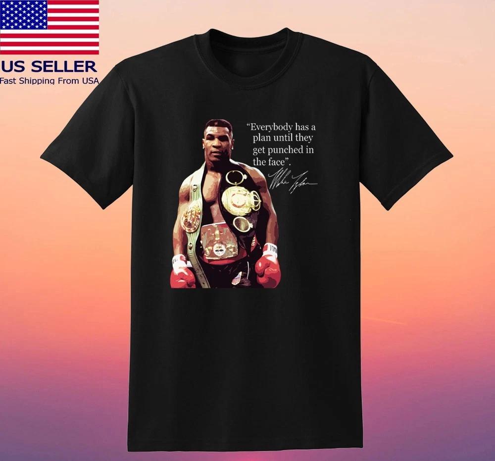 Mike Tyson Quote Men s Black Size S-5XL S