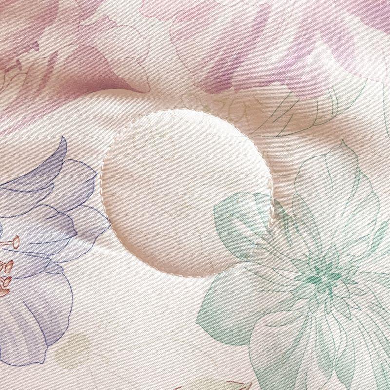 Soft Skin Friendly Summer Quilt Set or Single Quilts Lightweight Breathable Thin Comforter Sets Washable Single Double Blanket