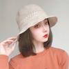 Women Girls Spring Straight Bob Wigs Fisherman Hat Wig Sunshade Hat Short Wigs Bucket Hat Fake Hair