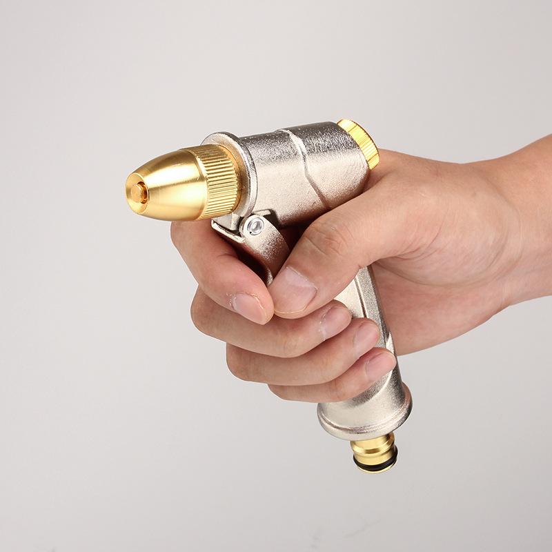 Wszystkometalowy pistolet na wodę wysokociśnieniowy do czyszczenia: Samochód, Podłoga, Okno, Dysza ze stopu aluminium