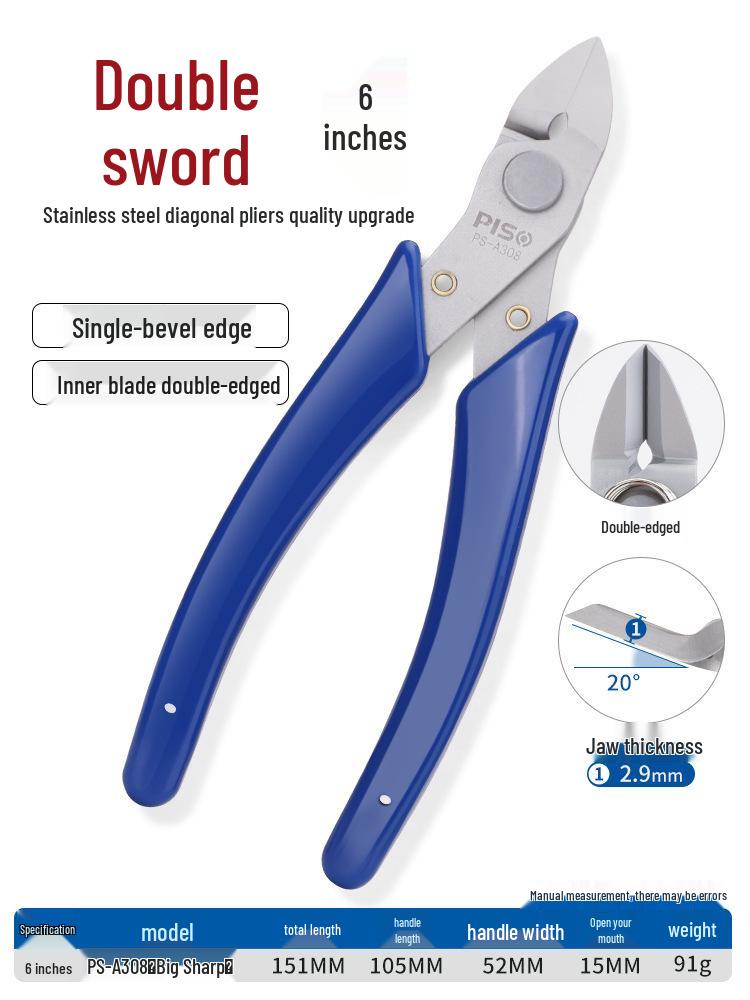 High Hardness Chrome Vanadium Alloy Steel Pliers: Water Mouth, Cutting, Wire, Side, Diagonal Cutters for Industrial Use.