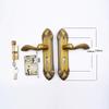 Hot Sale Zinc Alloy Door Handle Lock Home Security Lock with Keys Indoor Door Lever Latch Door Handle Lock Serrure De Port