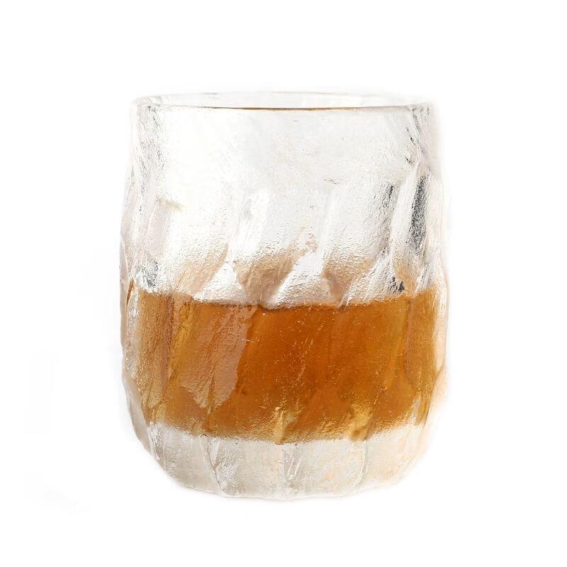 Hand-Carved Stone Crystal Hammered Cup