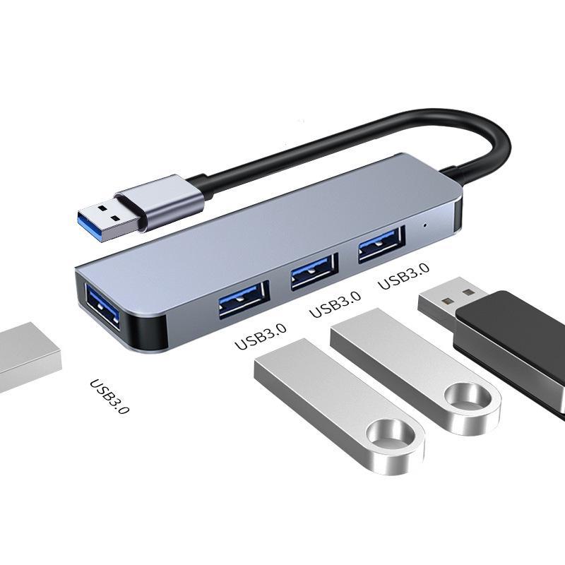 4-v-1 Vysokorychlostní USB-C Hub pro Huawei & Apple MacBook