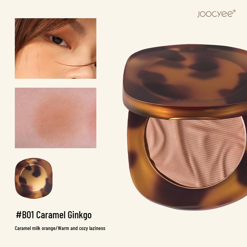 Aurora Series Joocyee Yeast Amber Blush: Natural Highlight & Contour Rouge