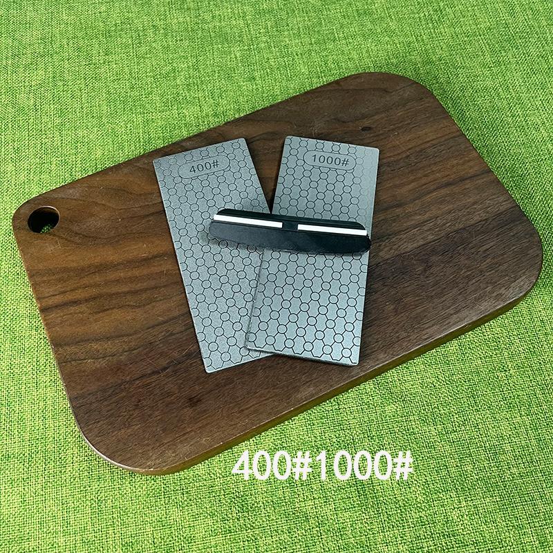 Diamond Sharpening Stone Knife sharpener 151*63mm Ultra-thin Honeycomb Surface Knife Whetstone Kitchen Grinding Tool