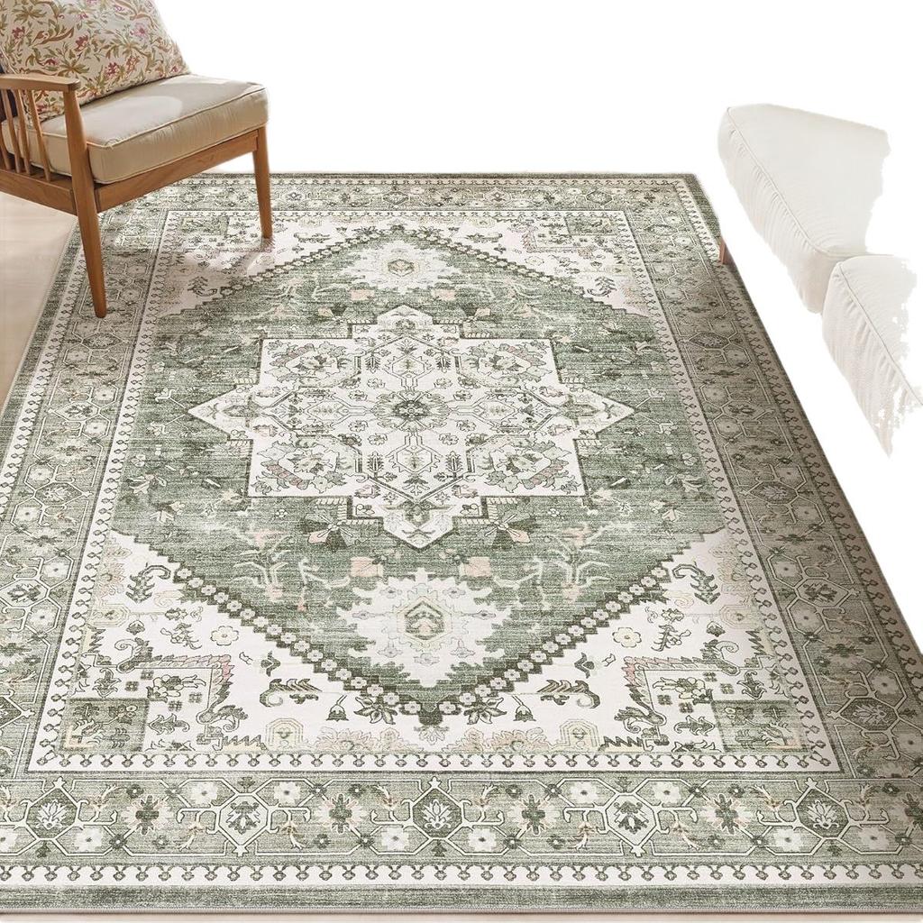 Vintage Persian Decorative Carpet for Home Living Room Sofa Carpet Washable