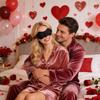 BDSM Silicone Blindfold with Adjustable Strap Light-Blocking Eye Mask for Sensory Play Intimate Games Soft Discreet Adult Toy for Couples' Roleplay