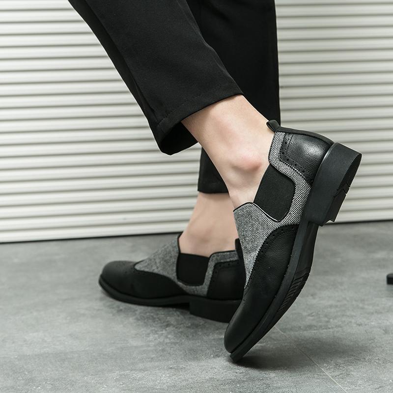 Modische Lederschuhe für Herren Echtes Leder Übergröße Schuhe Hochwertige Designer Formelle Schuhe Freizeitschuhe Mode Business
