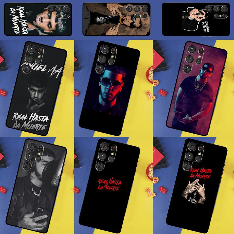 Rapper Anuel AA Phone Case For Samsung Galaxy S25 Ultra S9 S10 S20 S21 FE S22 S23 Plus S24 Ultra Back Cover