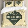 Adventure Duvet Cover Marine Theme Adventure Motivational Words Bedding Set With Pillowcase Full King For Kids Adults Room Decor
