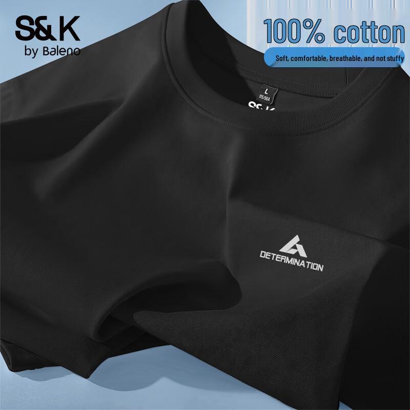 Baleno Men s Pure Cotton Short Sleeve T-Shirt