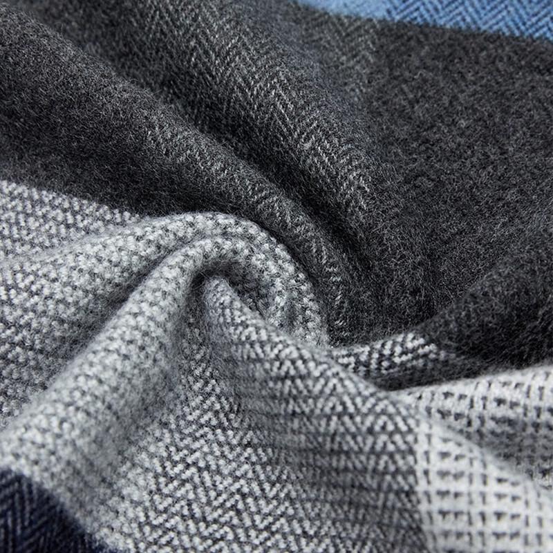 YOUNGOR Men's Blended Fabric Warm Scarf