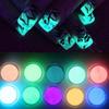 Neon Bright Nail Polish Powder Shining In Dark Dust Luminous Fluorescence Nail Art Glitter Powder