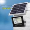 100W Dual Solar Floodlight with Remote and Timer