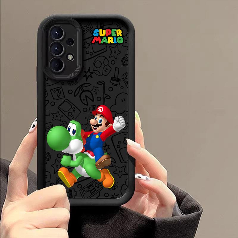 Super-Bros Case For Samsung Galaxy A55 5G Case A35 A13 A54 A53 A52 A34 A33 A32 A21S A14 A23 A24 A12 A51 A71 Phone Cover M-Marios